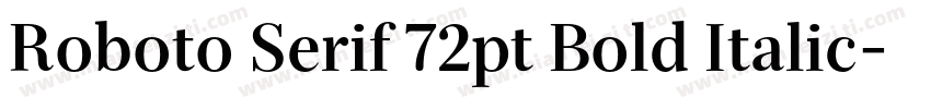 Roboto Serif 72pt Bold Italic字体转换 Roboto Serif 72pt Bold Italic字体转换